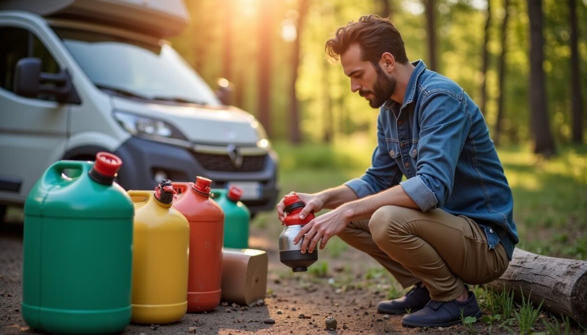 Sécurité et réglementation des bouteilles de gaz en camping-car : ce qu'il faut savoir