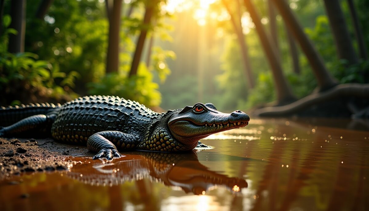 Les caïmans de Guyane : menace réelle ou simple mythe pour l’homme ?