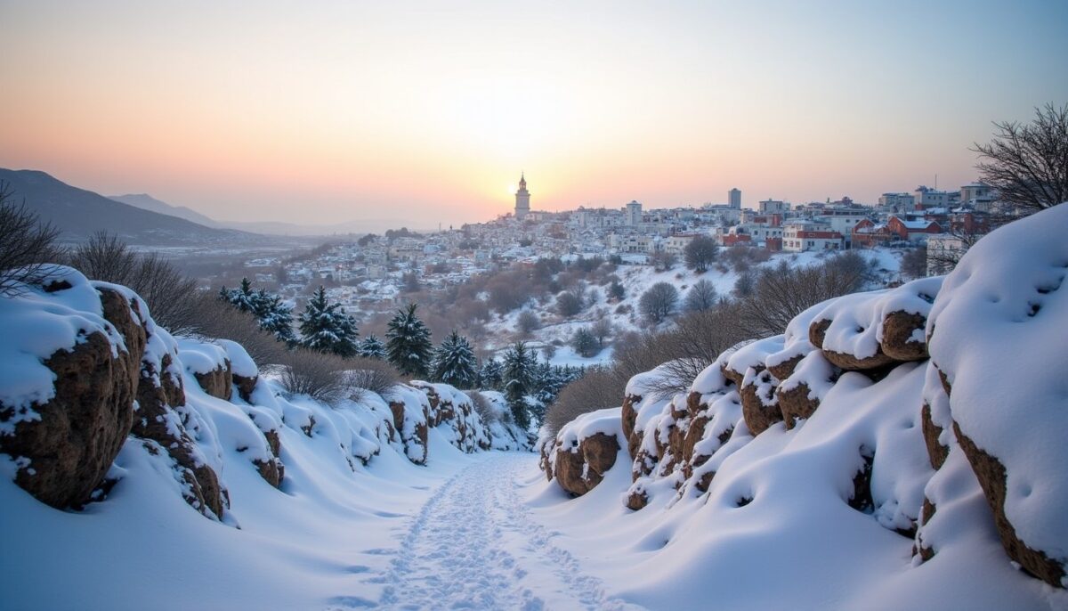 Quelle ville du Maroc bénéficie des températures les plus douces durant l'hiver ?